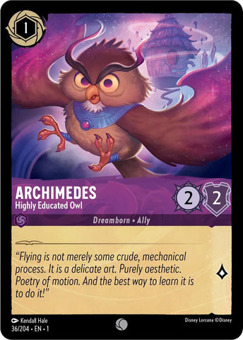 Archimedes - Highly Educated Owl (36/204) [The First Chapter]