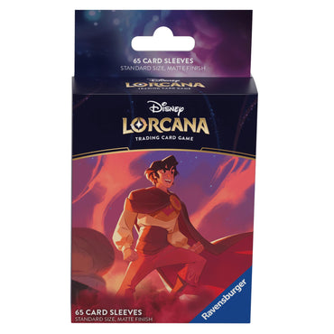 Disney Lorcana: Card Sleeves (Aladdin - Heroic Outlaw / 65-Pack)