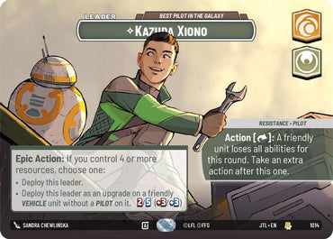 Kazuda Xiono - Best Pilot in the Galaxy (1014) (Showcase) (1014) [Jump to Lightspeed]