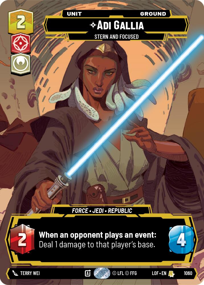 Adi Gallia - Stern and Focused (1060) (Prestige) (1060) [Legends of the Force]