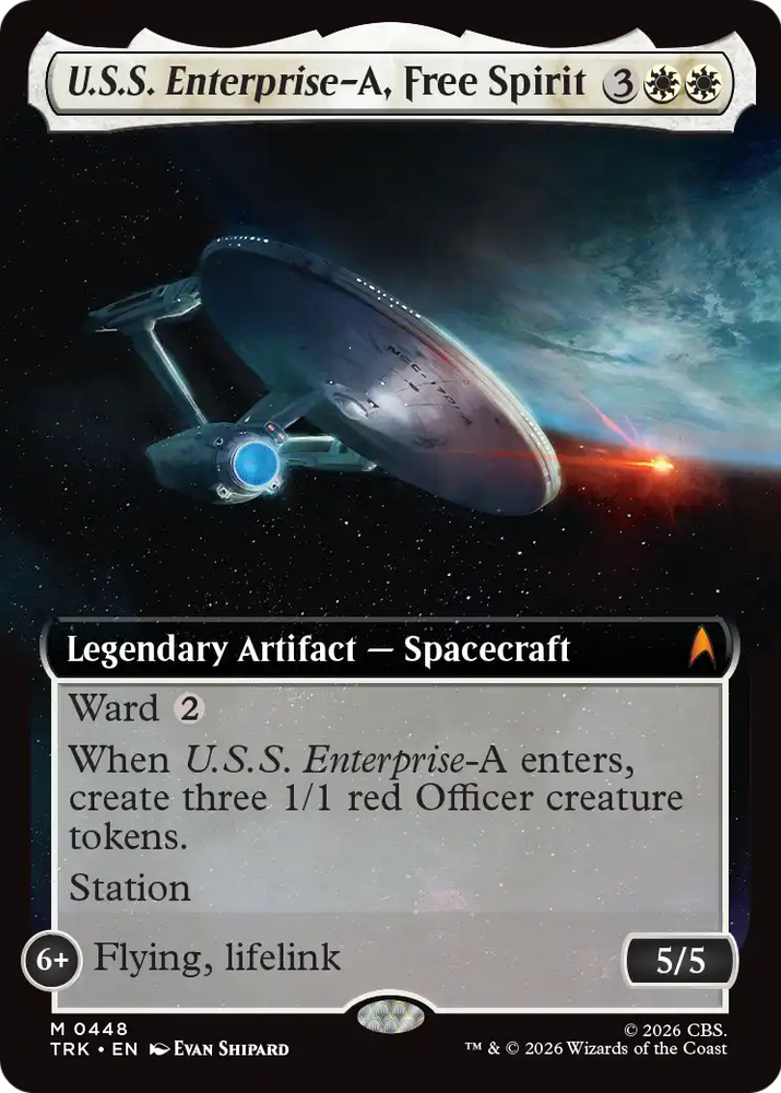 U.S.S. Enterprise-A, Free Spirit (Extended Art) [Star Trek]