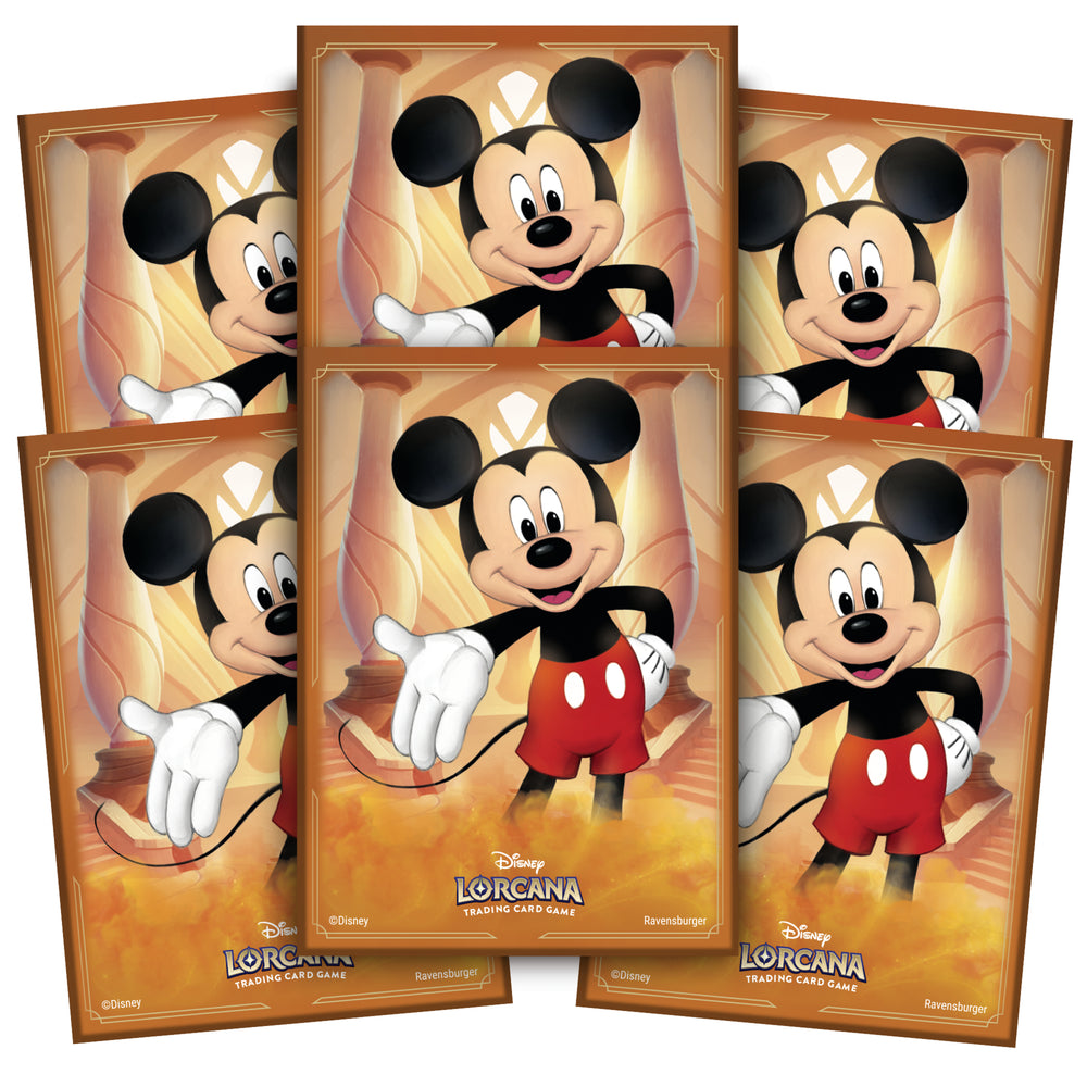 Disney Lorcana: The First Chapter - Sleeves (Mickey Mouse)