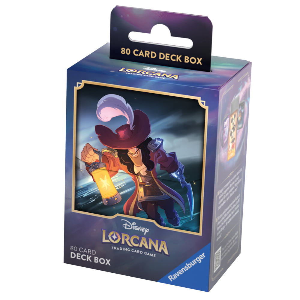 Disney Lorcana: The First Chapter - Deck Box (Captain Hook)