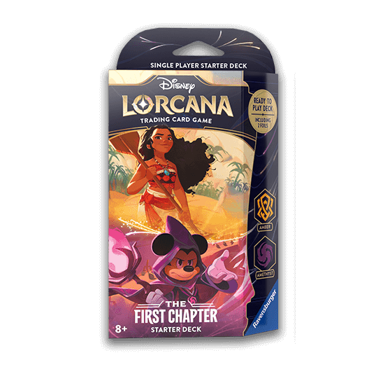 Disney Lorcana: The First Chapter - Starter Deck (Amber & Amethyst) Disney Lorcana: The First Chapter - Starter Deck (Amber & Amethyst)