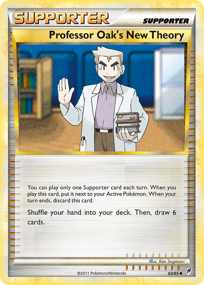 Professor Oak's New Theory (83/95) [HeartGold & SoulSilver: Call of Legends]