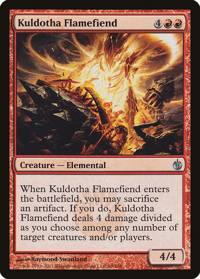 Kuldotha Flamefiend [Mirrodin Besieged]