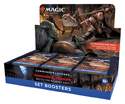 Commander Legends: Battle for Baldur's Gate - Set Booster Display