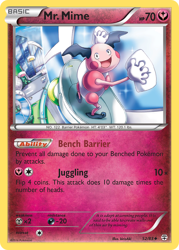 Mr. Mime (52/83) [XY: Generations]